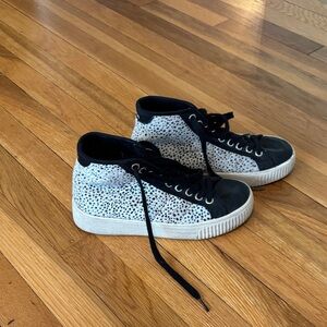 Gola Black and White Kids Sneakers